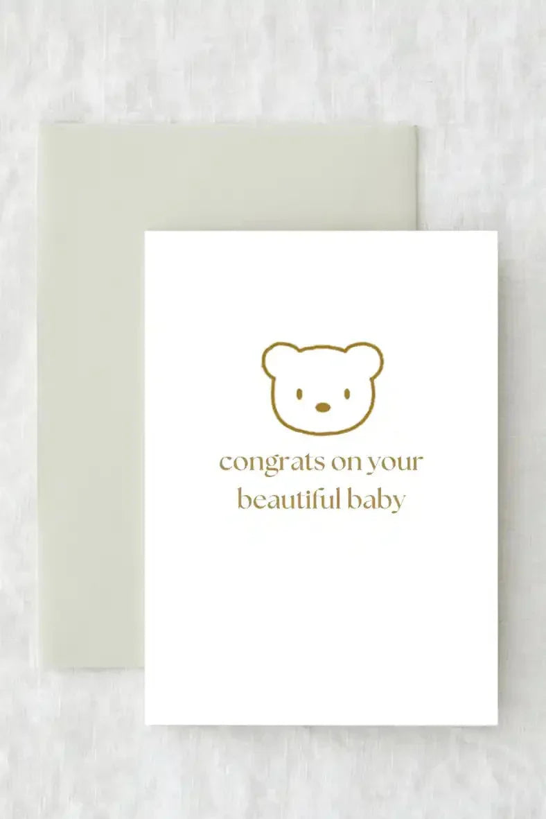 Congrats On Your Beautiful Baby - Gift Card - Gift Cards