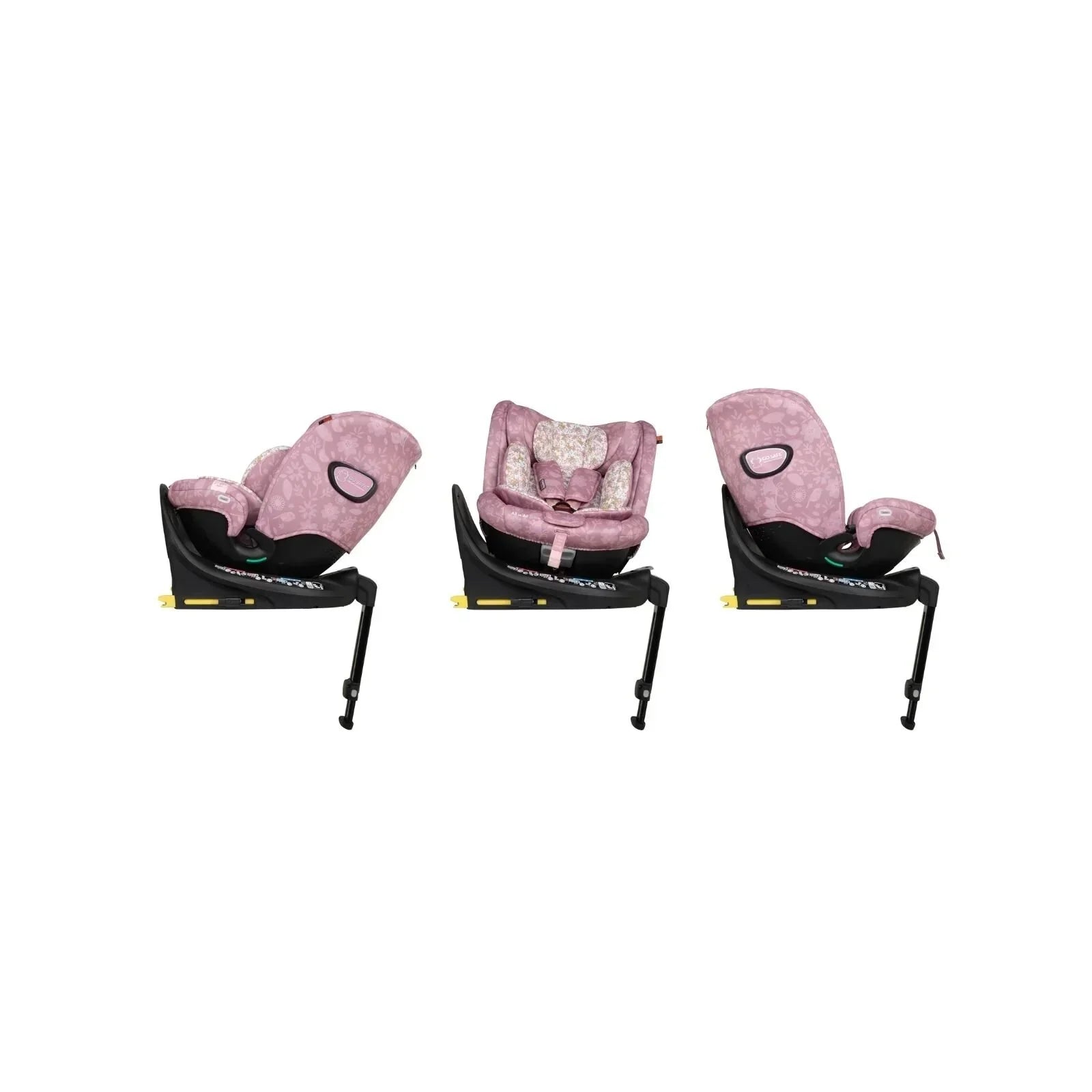 Cosatto All in All Extra i-Size 360 Car Seat - Camille - Camille - Car Seats Group 0+/1/2/3 (Birth to 12 Years)