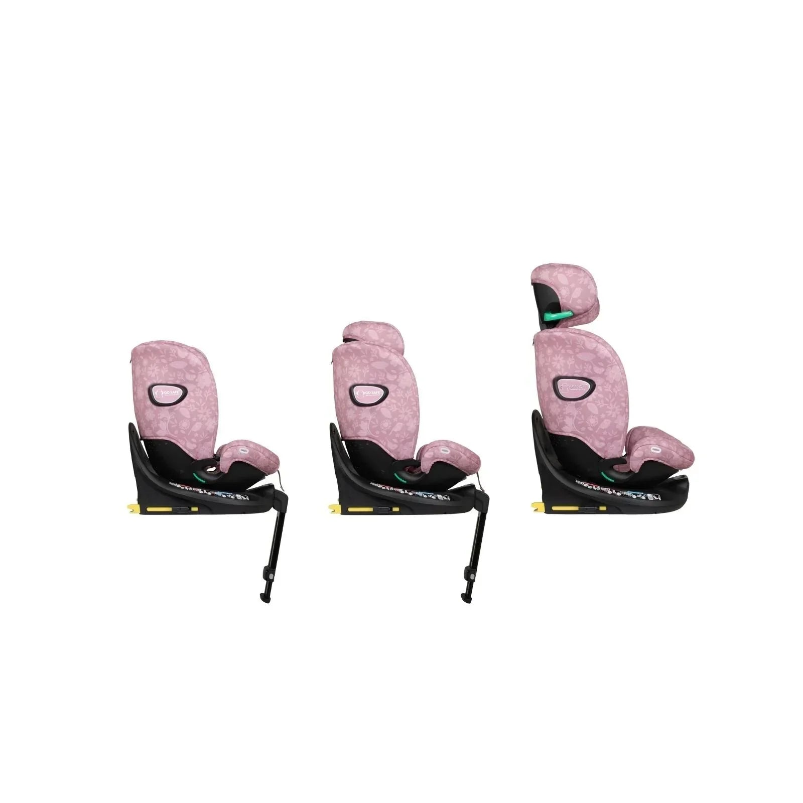 Cosatto All in All Extra i-Size 360 Car Seat - Camille - Camille - Car Seats Group 0+/1/2/3 (Birth to 12 Years)