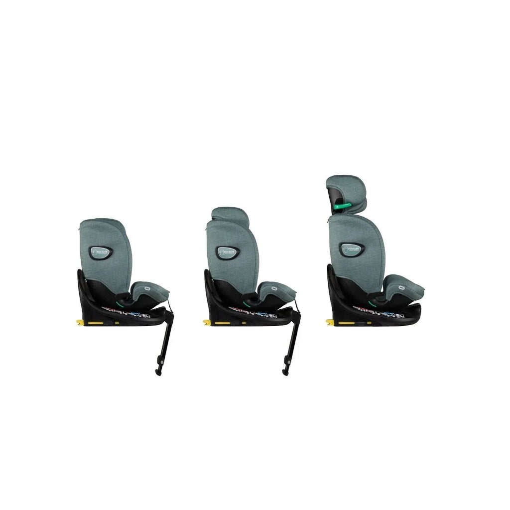 Cosatto All in All Extra i-Size 360 Car Seat - Meadow - Meadow - Car Seats Group 0+/1/2/3 (Birth to 12 Years)