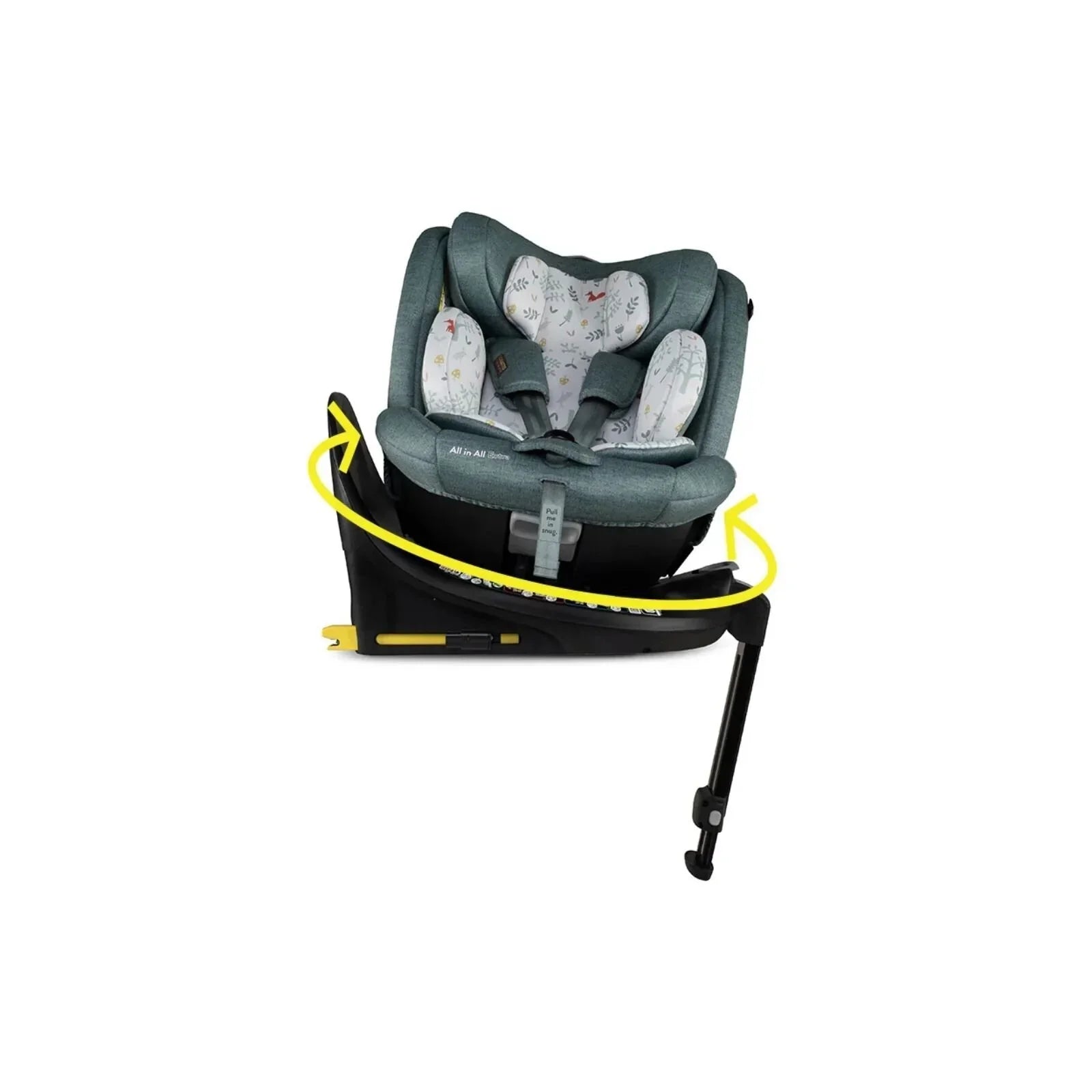 Cosatto All in All Extra i-Size 360 Car Seat - Meadow - Meadow - Car Seats Group 0+/1/2/3 (Birth to 12 Years)