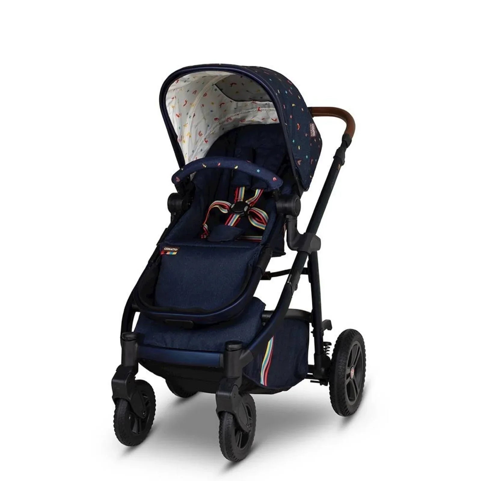 Cosatto Wow 3 Car Seat Bundle - Doodle Days - Doodle Days - 4 Wheel Travel Systems