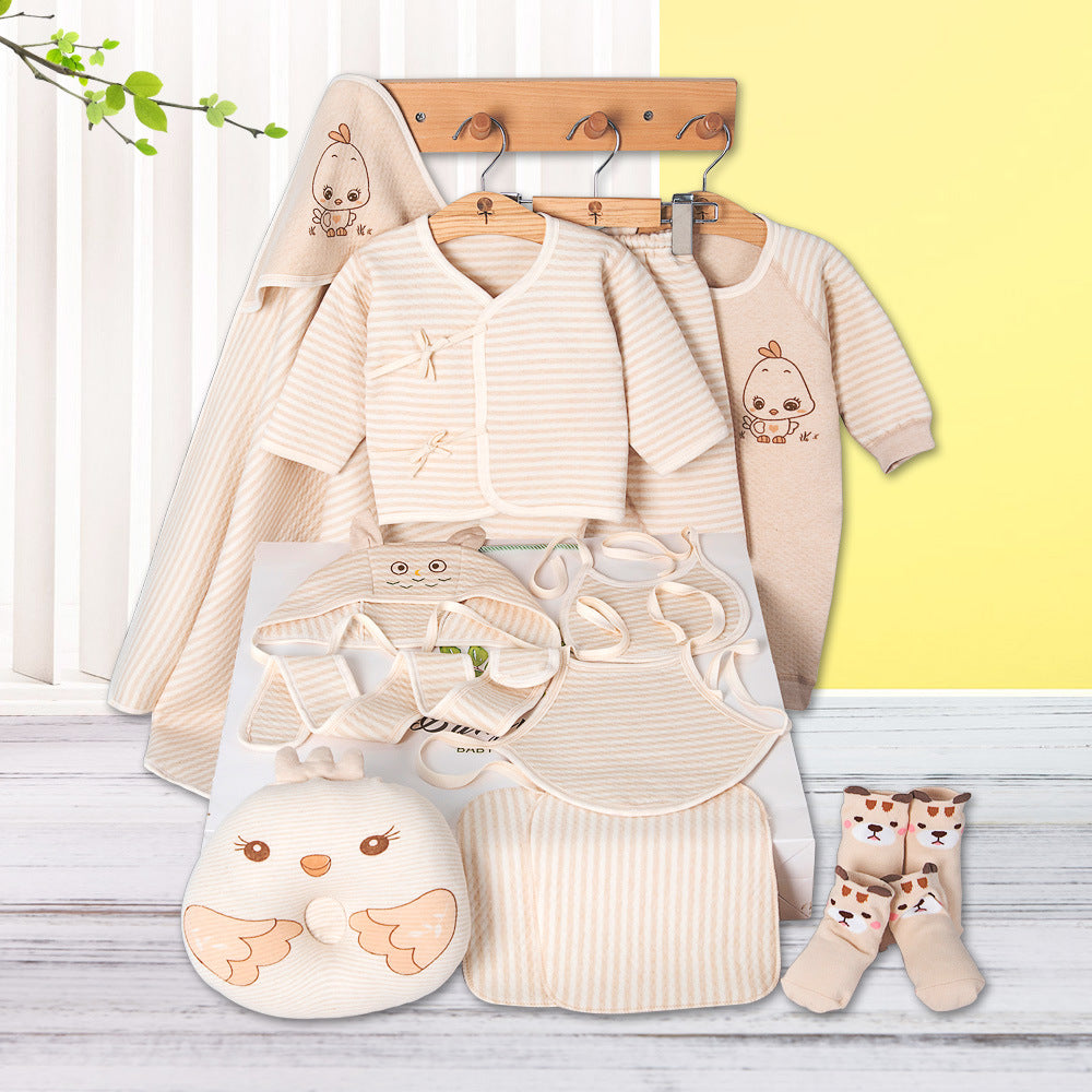 Cotton baby clothes - Beige