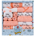 Baby Clothes Cotton Newborn Gift Box Set - Orange / Newborn / B