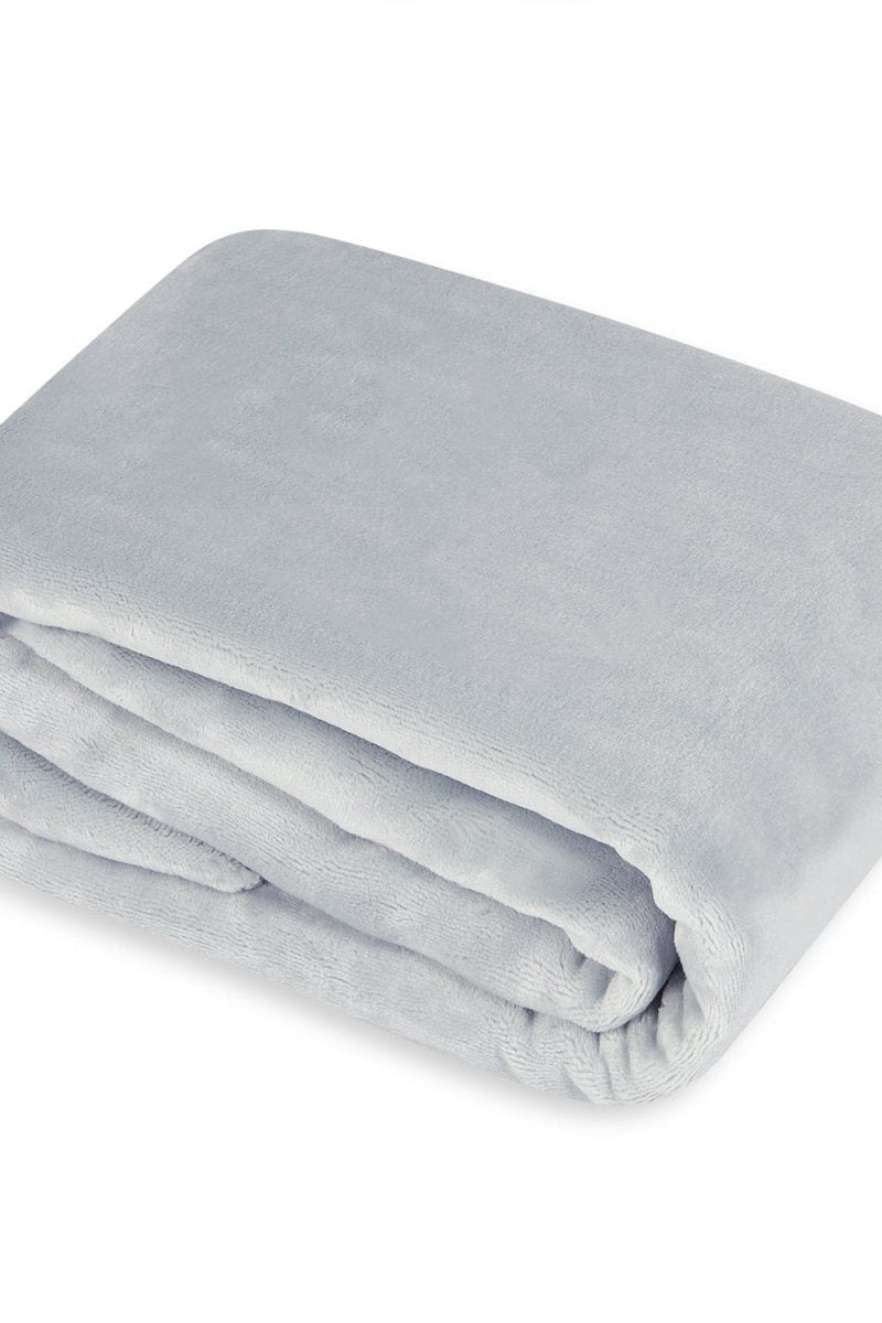 Couples Personalised Microfibre Soft Sofa Blanket - Grey Sofing - Blankets