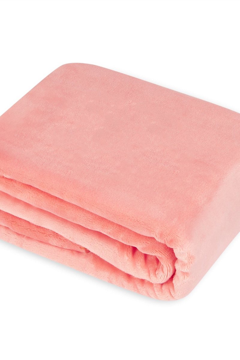 Couples Personalised Microfibre Soft Sofa Blanket - Pink Sofing - Blankets