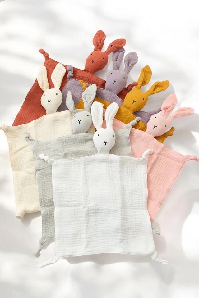 Cozy Bunny Comforter Soft & Personalised - Baby Comforter