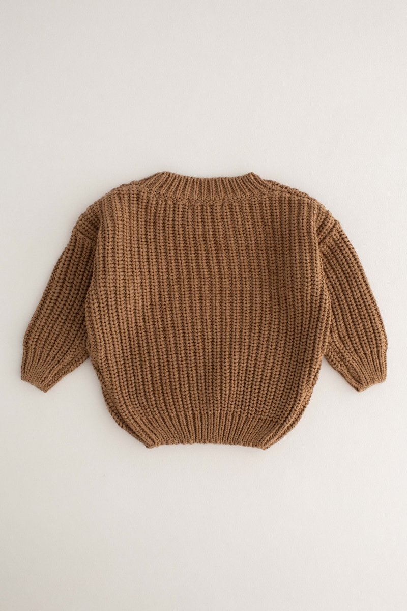 COZY Chunky Sweater | Toffee Personalised - Jumpers