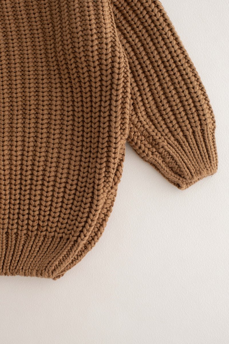 COZY Chunky Sweater | Toffee Personalised - Jumpers