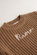 COZY Chunky Sweater | Toffee Personalised - Jumpers