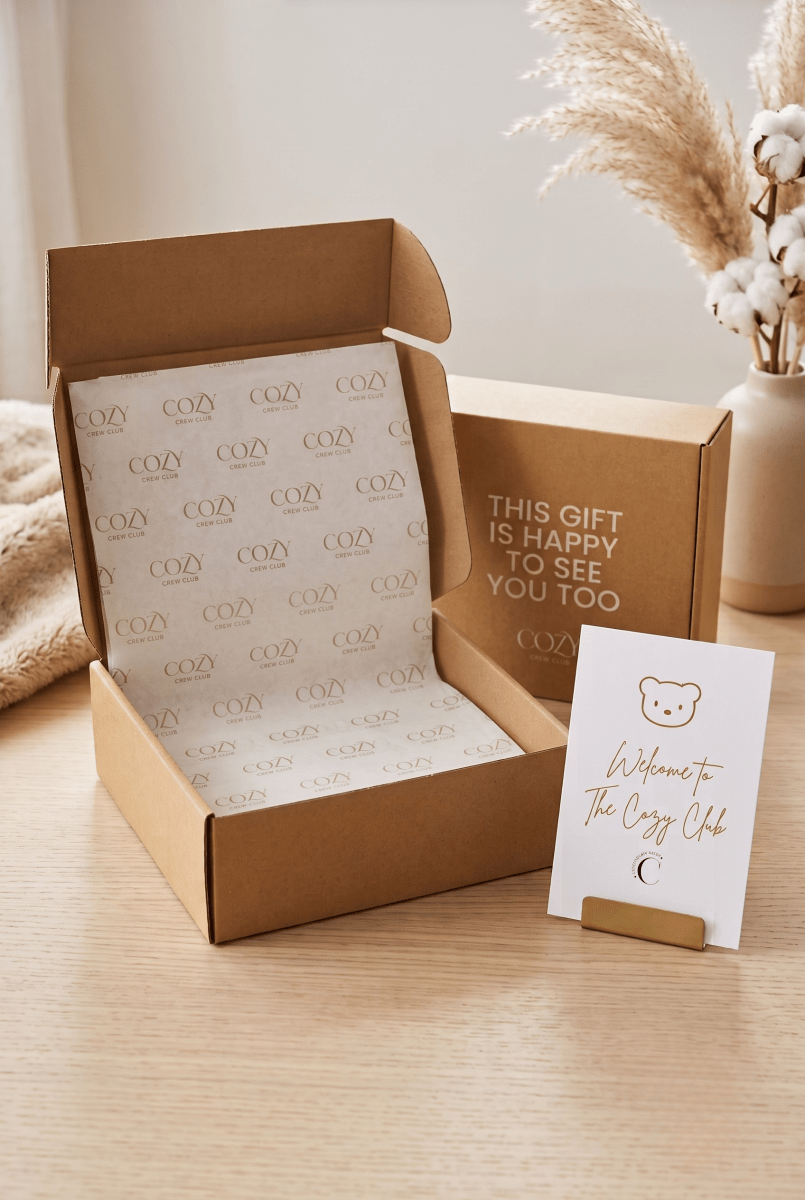 Cozy Gift Box & Card - Gift Sets