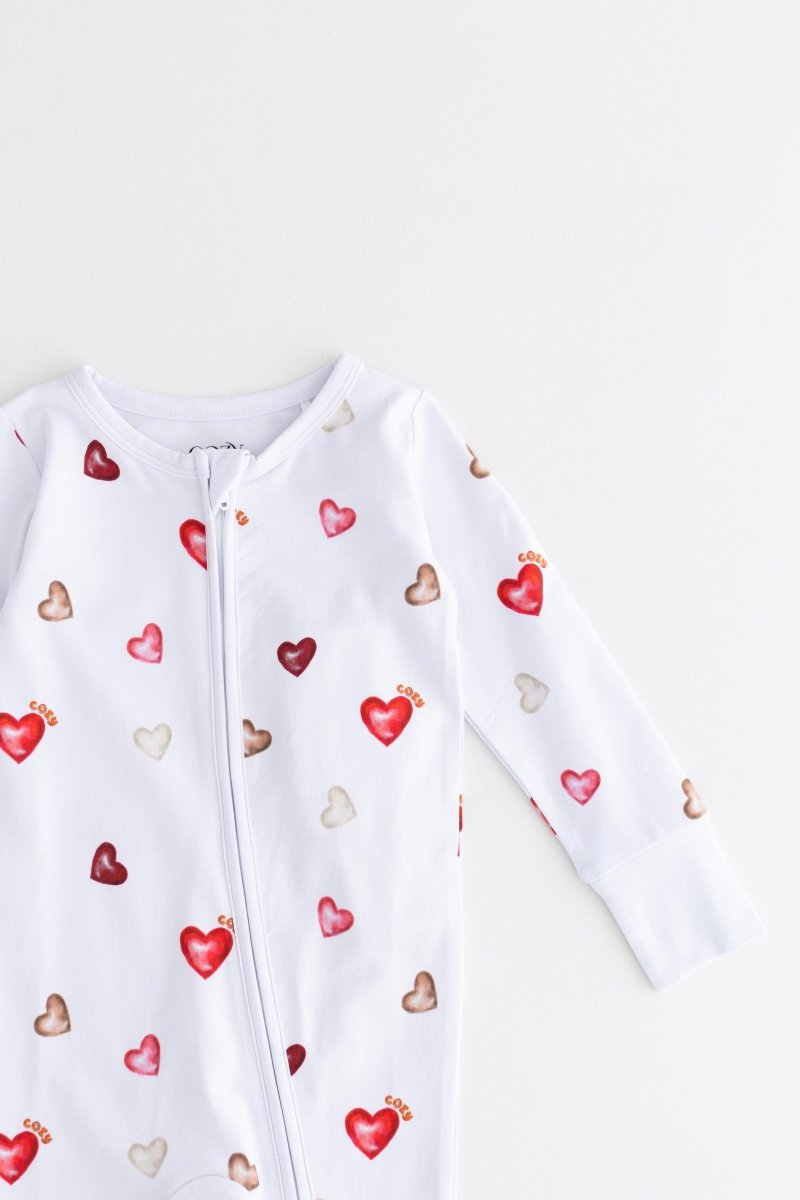 COZY In Love Cotton Zip Sleepsuit One Piece - Sleepsuits