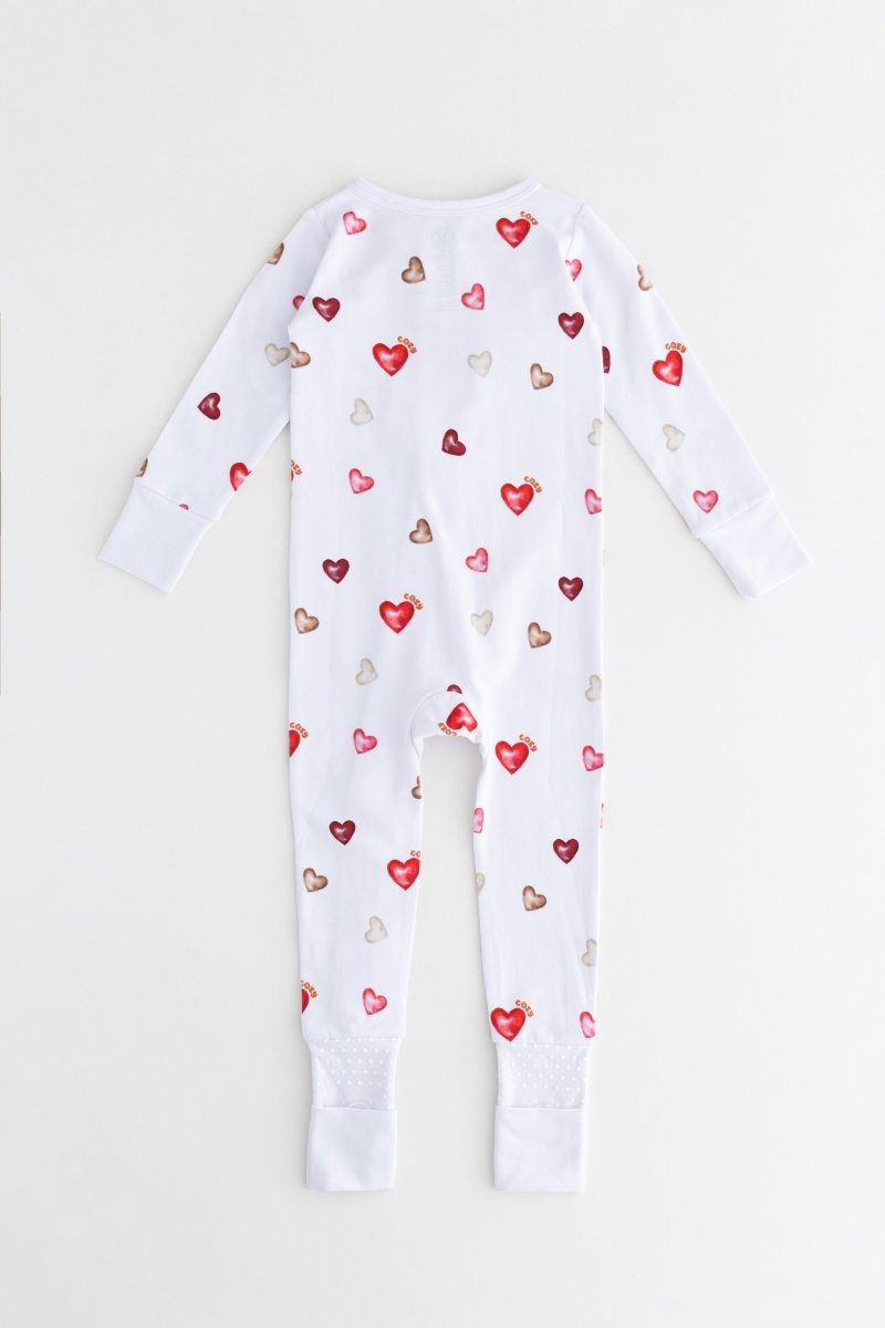 COZY In Love Cotton Zip Sleepsuit One Piece - Sleepsuits