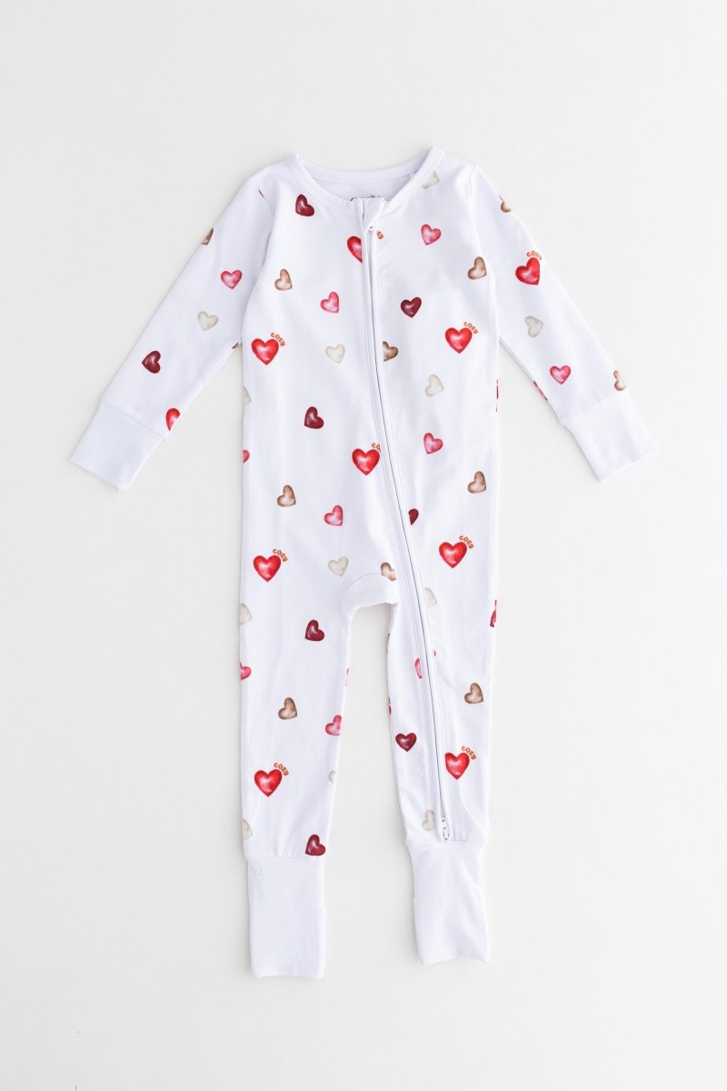 COZY In Love Cotton Zip Sleepsuit One Piece - Sleepsuits