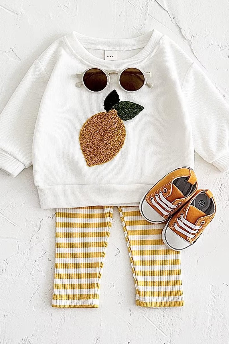 COZY Lemon | Sweatshirt + Leggings - Outfit Sets