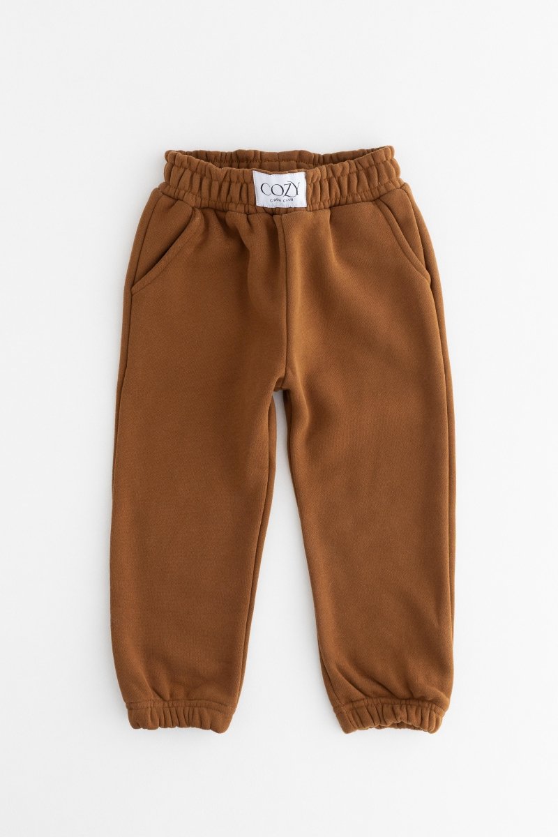 COZY Mini Tracksuit Brown Sets - Tracksuits