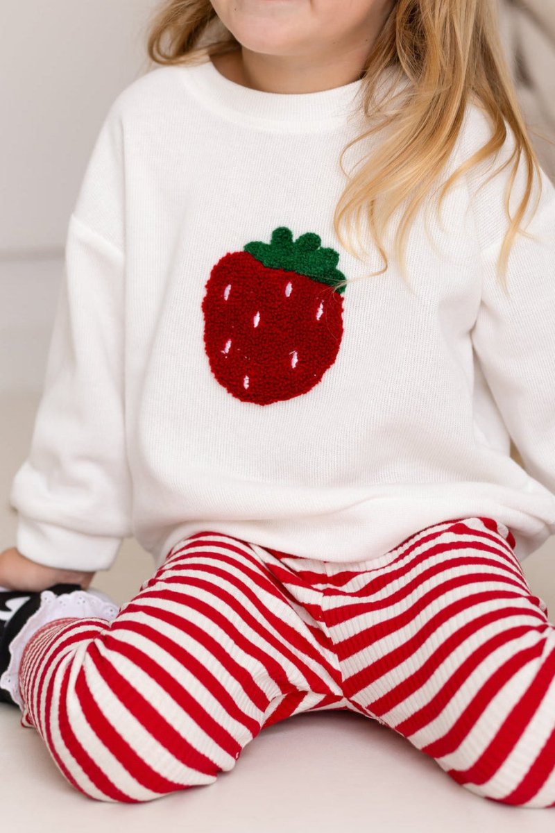 COZY Strawberry | Sweatshirt + Leggings - Outfit Sets