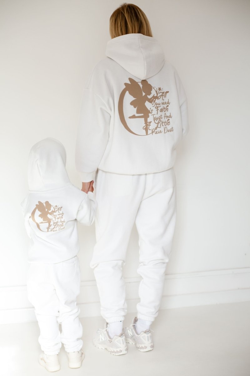 COZY Tinkerbell Mini Tracksuit - 3-6 M / OFF-WHITE - Tracksuits