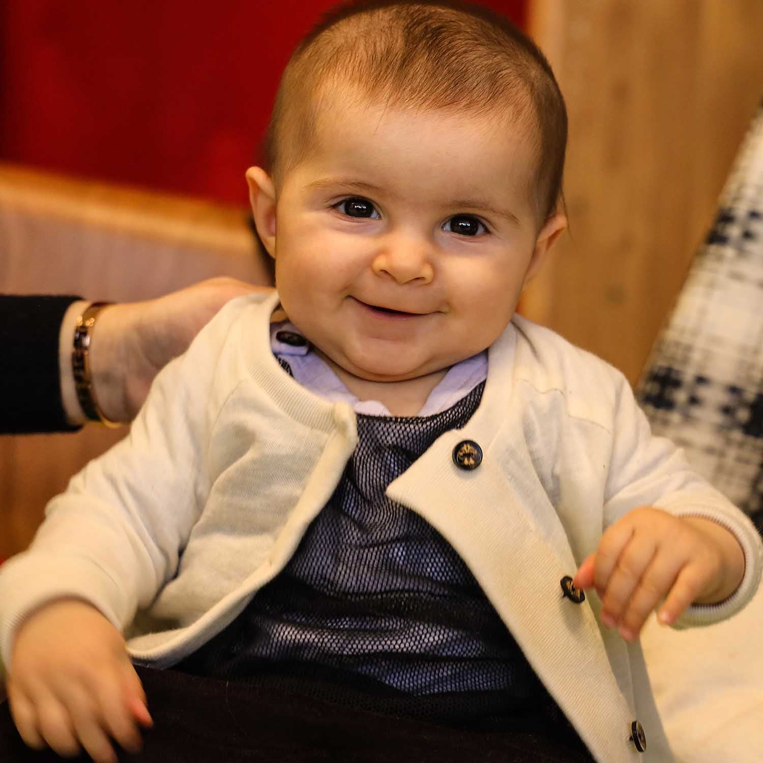 Cream Vegan Cashmere Weganool Baby Jacket - Jacket