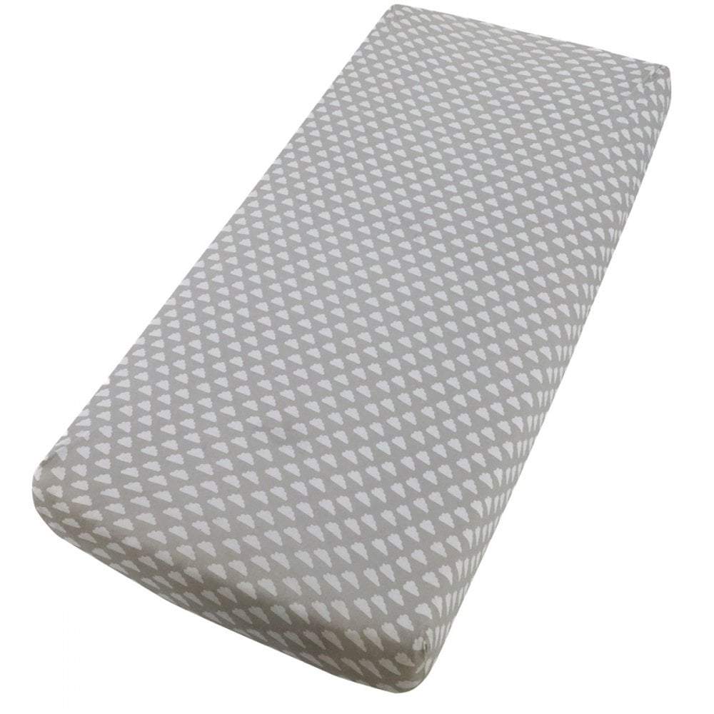 Crib Jersey Fitted Sheets 100% Cotton 40x90cm - Pack Of 4 - Fits All Models