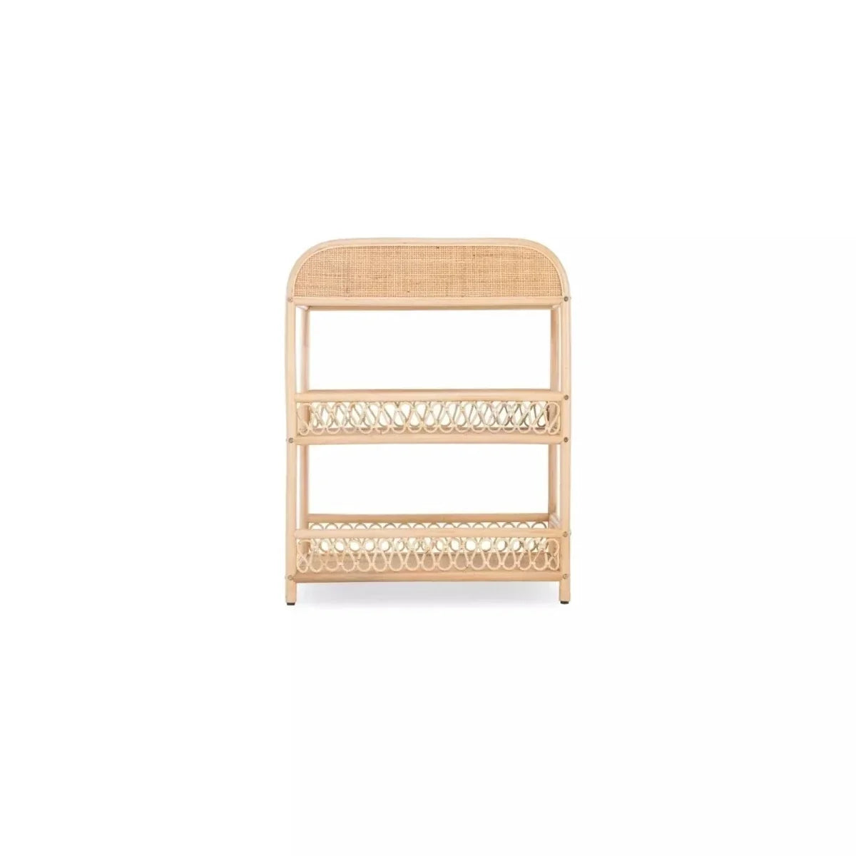 CuddleCo Aria Rattan Changing Table - Natural - Changing Tables