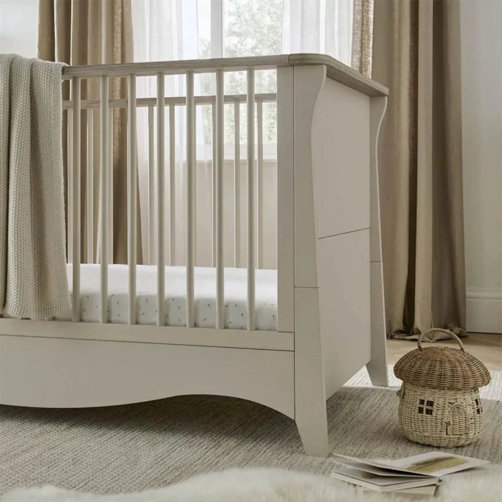 CuddleCo Clara 3 Piece Nursery Furniture Set - Cashmere & Ash - 3 Piece Furniture Sets