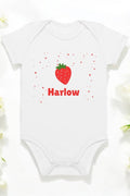 Custom Strawberry Baby Bodysuit - Bodysuits