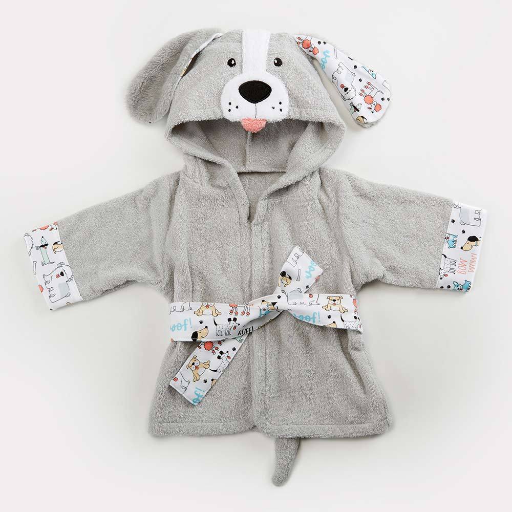 Cute Animal Hooded Baby Bath Towel & Robe - Dog B / S to 18month - Bath Towels