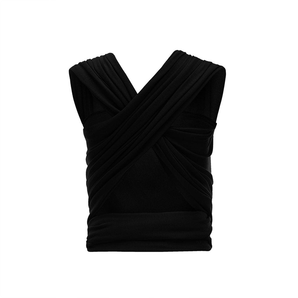 Gaia Carry Stretchy Baby Wrap Pure Tencel - Ebony-3
