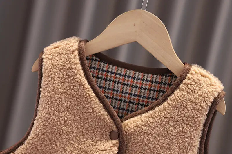 Children’s Velvet Lined Winter Baby Clothes