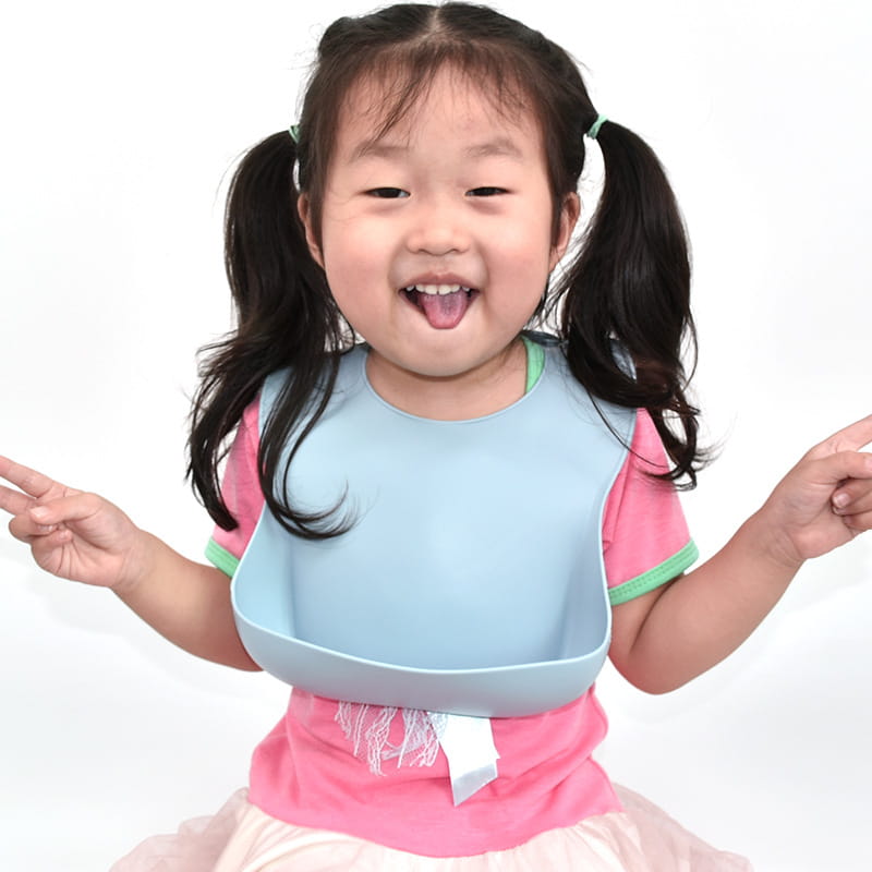 Silicone Children’s Suction Cup Bowl Bib Baby Dinner Plate Water Cup Complementary Food Bowl Spoon Saliva Pocket