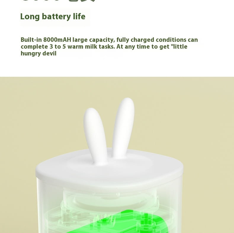 Portable Milk Warmer Baby Automatic Intelligent Milk Warmer
