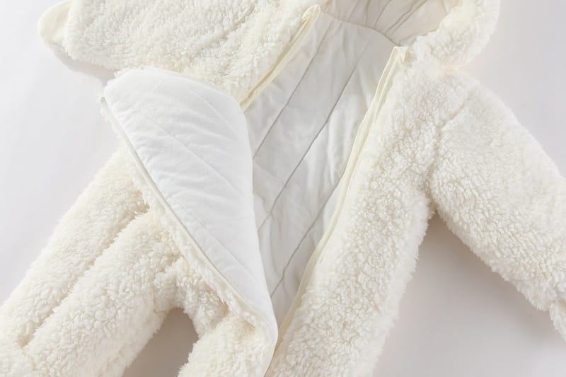 Winter Clothes Thickened Cotton Baby Clothes Infant Autumn And Winter Set