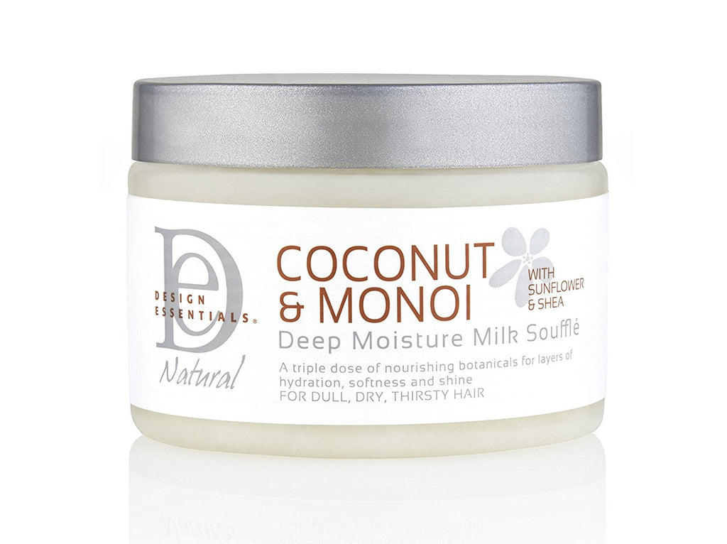 Design Essentials Natural Coconut And Monoi Deep Moisture Milk Souffle 340g-0