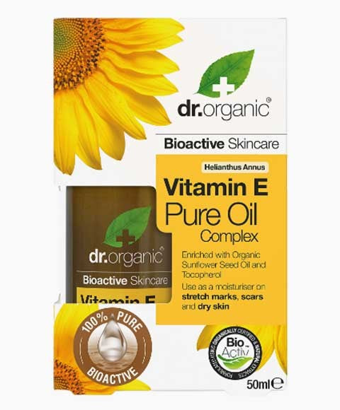Dr Organic Bioactive Skincare Vitamin E Pure Oil 50ml-0