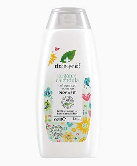 Dr Organic Organic Calendula Unfragranced Baby Wash-0