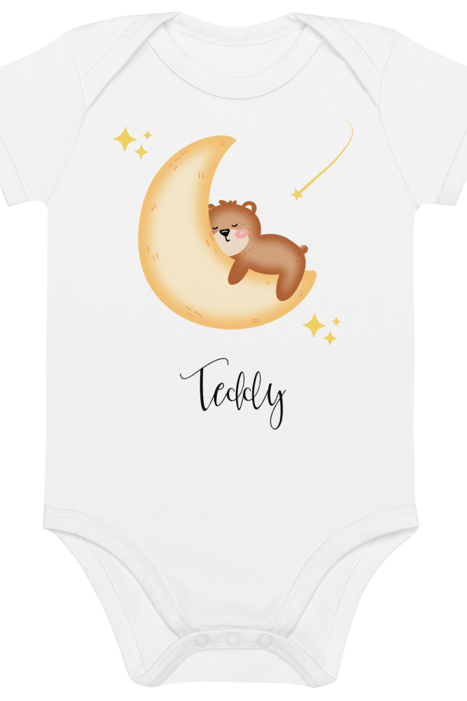 Dreaming Bear (Personalised Name Bodysuit) - Bodysuits