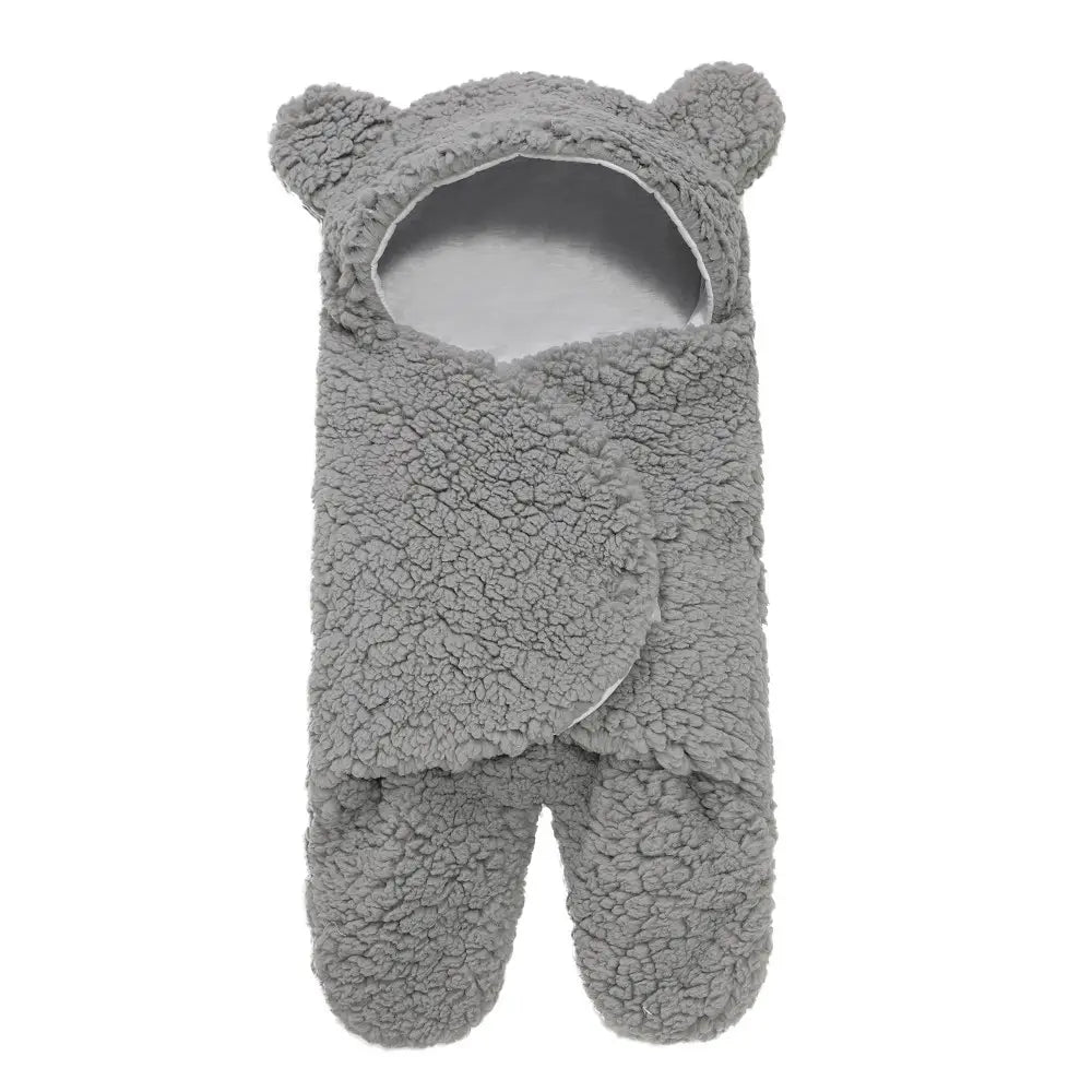 Lamb Plush Newborn Sleeping Bag & Swaddle Quilt