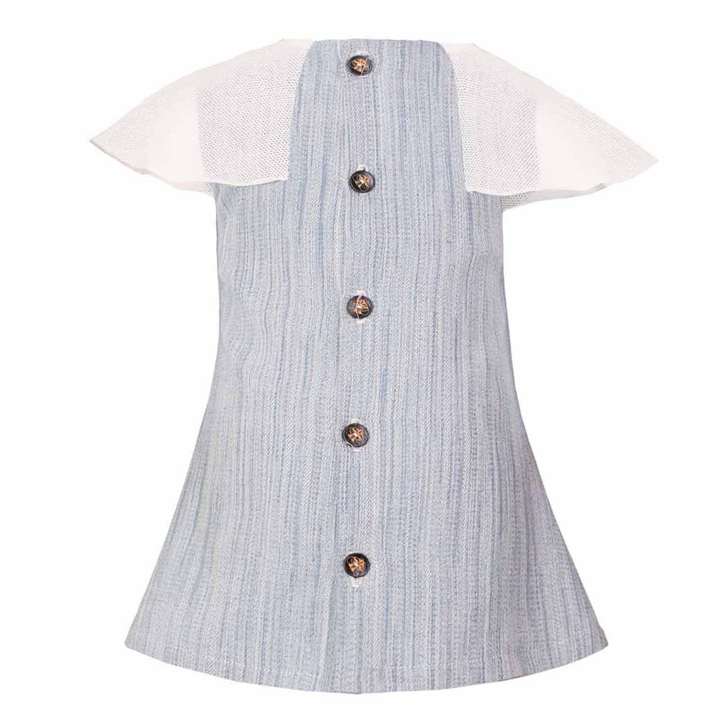 Elegant Blue Baby Dress - Dress