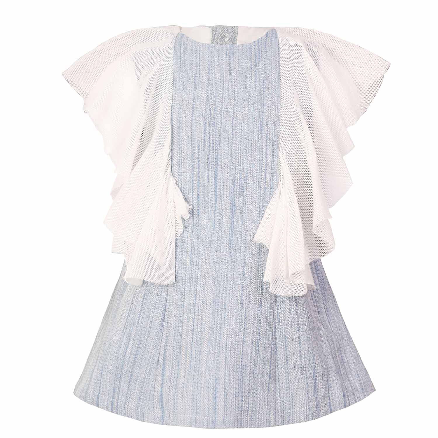 Elegant Blue Baby Dress - 68 / 6 mths - Dress