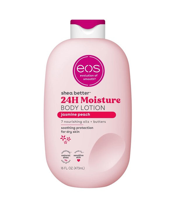Eos Shea Better 24H Moisture Jasmine Peach Body Lotion-0