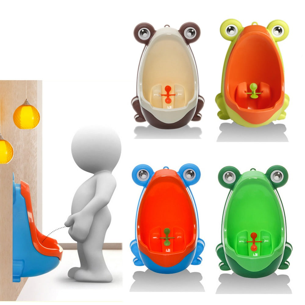 Ergonomic Frog Baby Potty – Fun Toddler Toilet Trainer - Baby Toileting & Potty Training