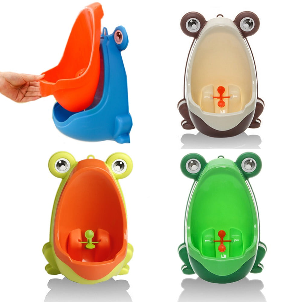 Ergonomic Frog Baby Potty – Fun Toddler Toilet Trainer - Baby Toileting & Potty Training