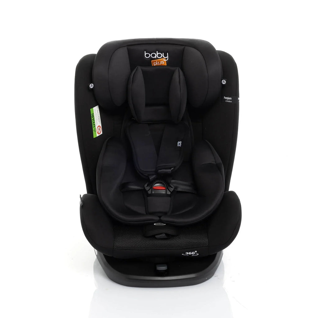 baby plus Orbitfix Group 0+/1/2/3 (Birth to 12 Years) Car Seat - Black