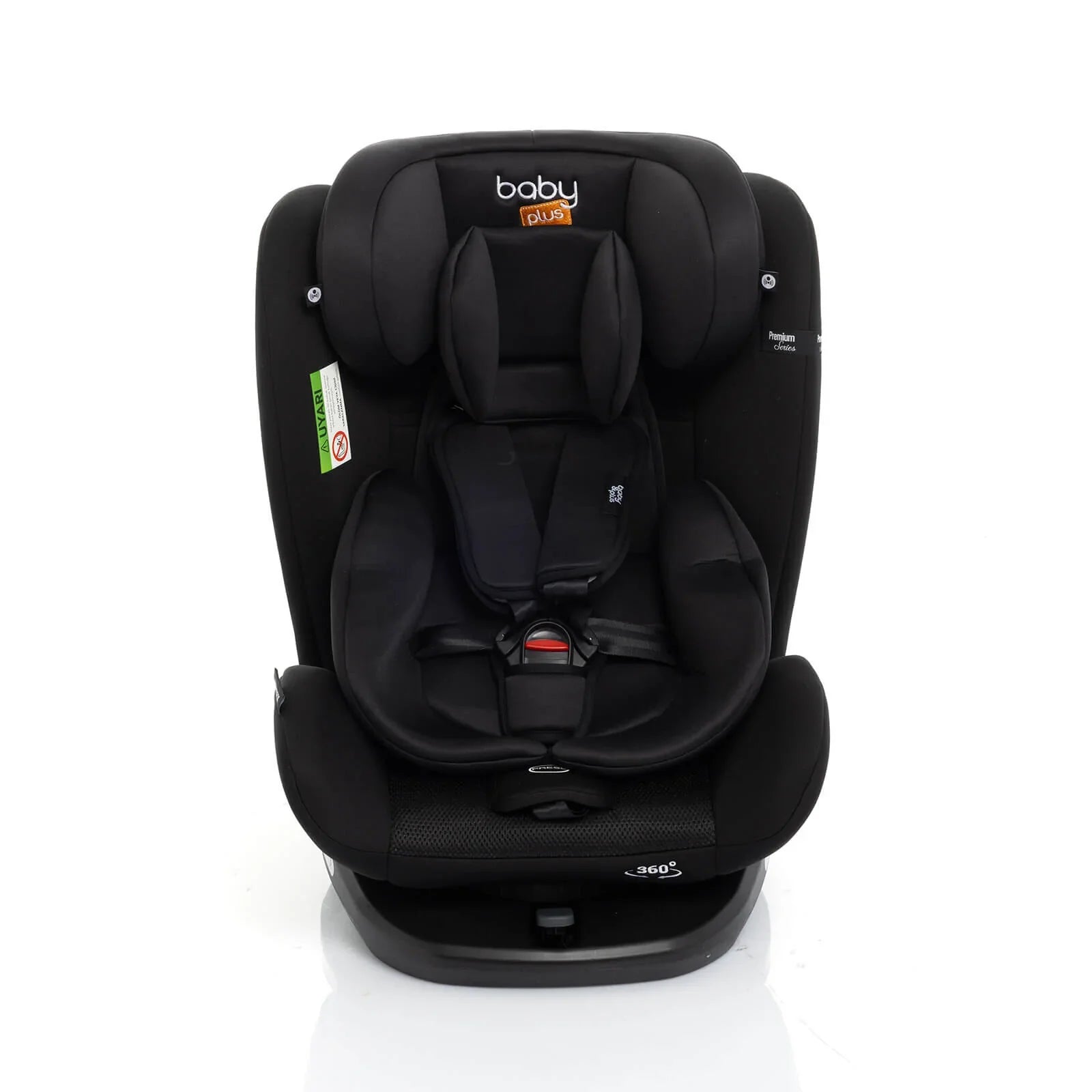 baby plus Orbitfix Group 0+/1/2/3 (Birth to 12 Years) Car Seat - Black