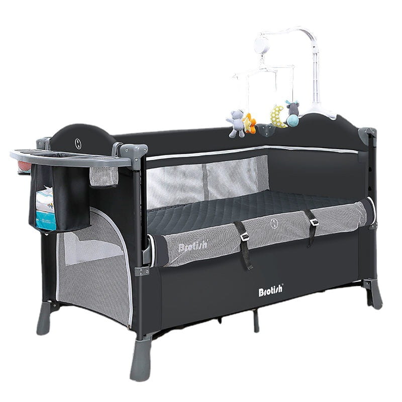 Multifunctional Baby Cot Splicing Large Bed Movable