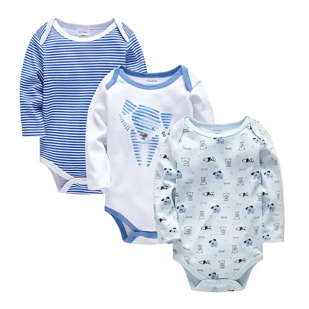 Long Sleeve Cartoon Newborn Baby Clothes