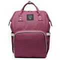 Fashion Mummy Maternity Nappy Bag - Dark Purple