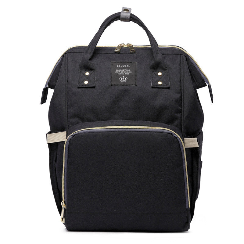 Fashion Mummy Maternity Nappy Bag - Black