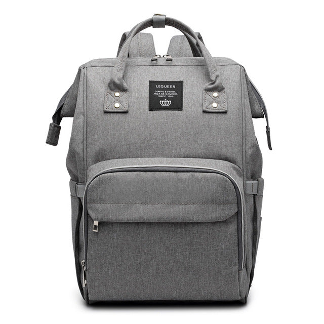 Fashion Mummy Maternity Nappy Bag - Dark gray 1